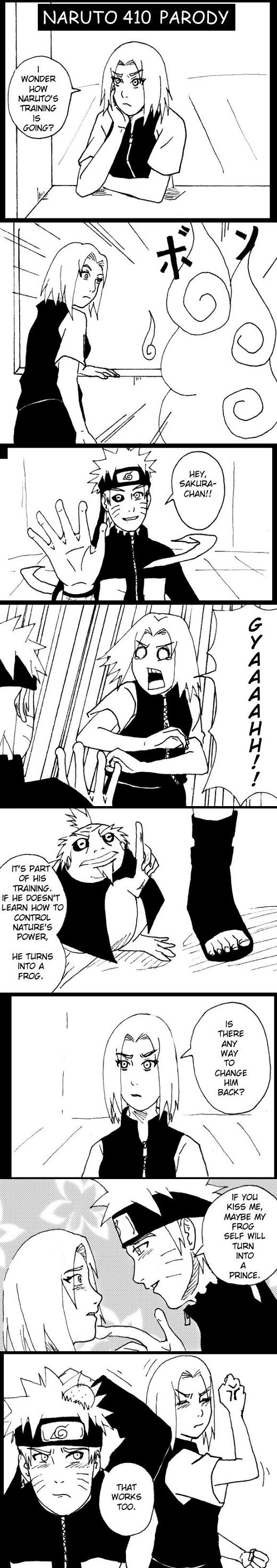 Naruto and Sakura frog problem